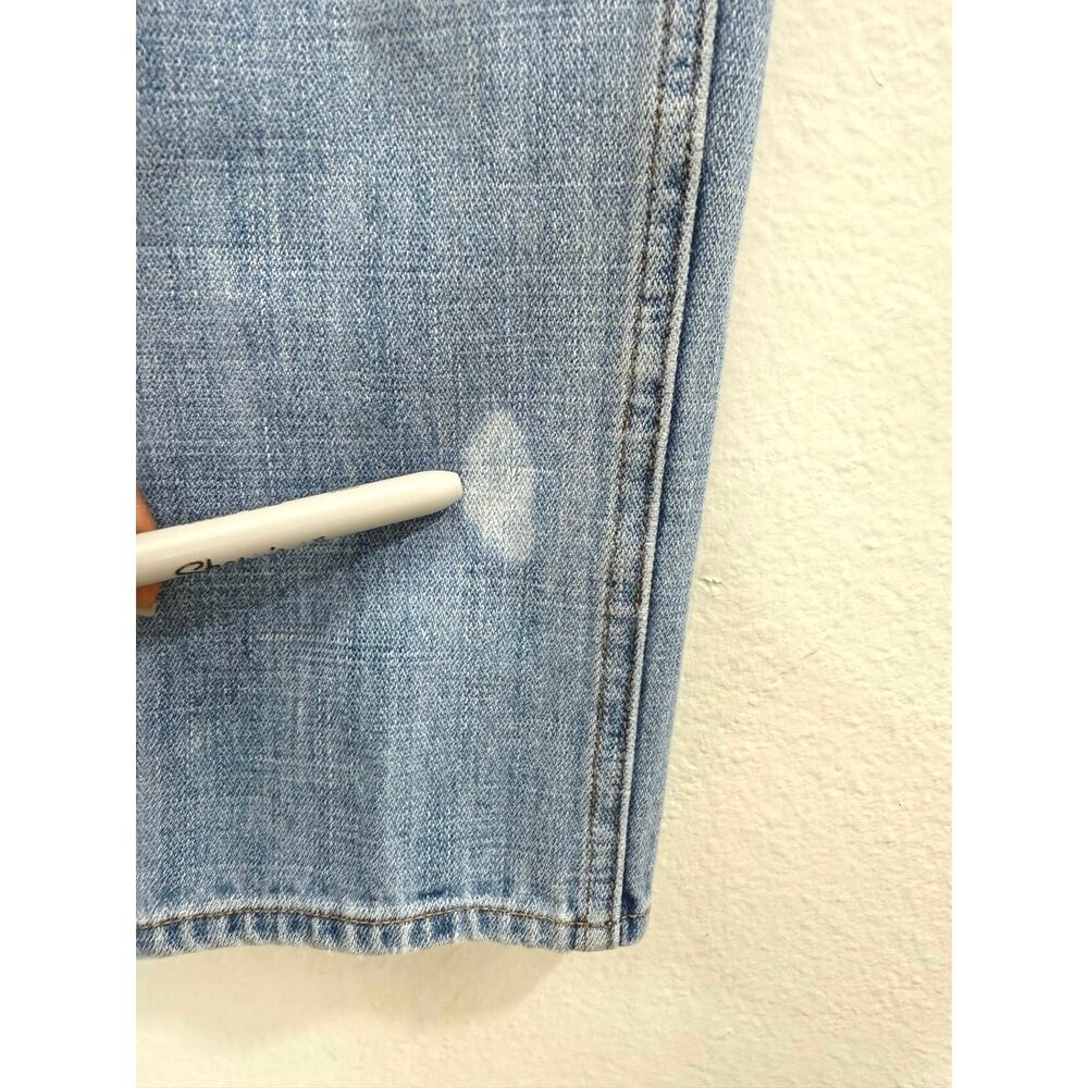 Veronica Beard Light Blue Straight-Leg Jeans - Picture 10 of 13